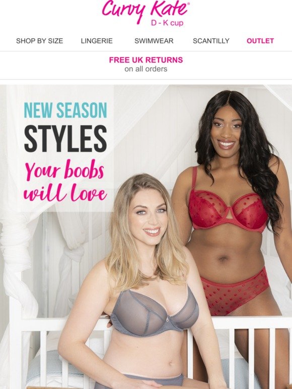 Curvy Kate: NEW! Your Boobs Will Love These