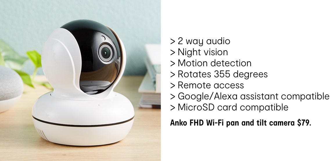 Kmart Australia Smart home security range! Milled