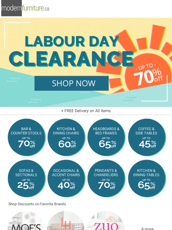 Labour Day Clearance - Up to 70% OFF!