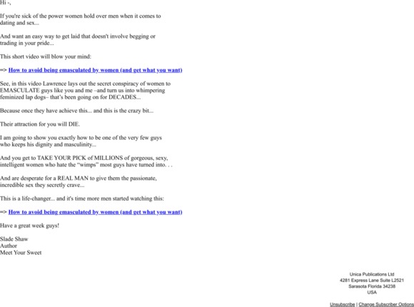 Get what you want from women (no begging required)