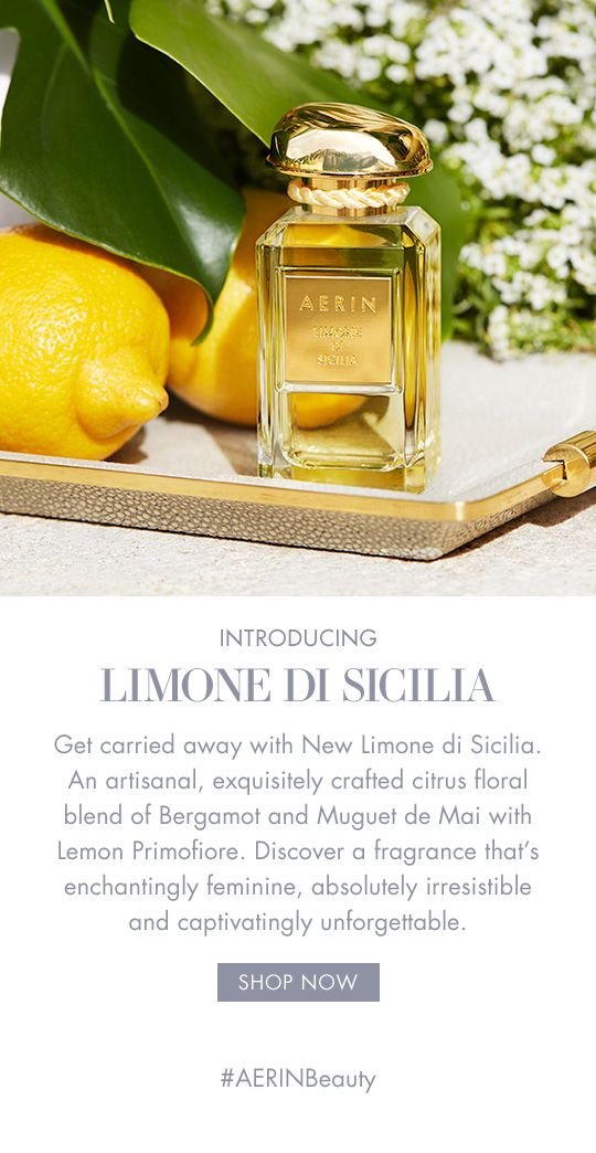 aerin perfume limone di sicilia