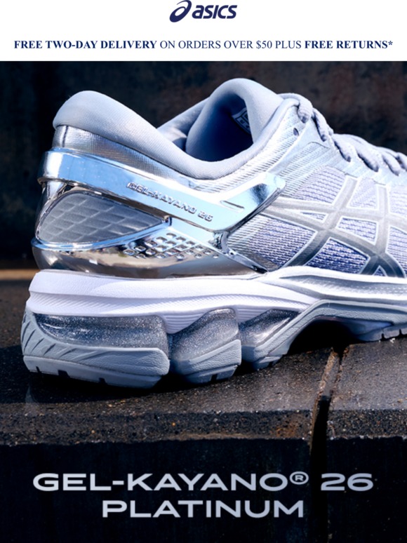 gel kayano 26 platinum