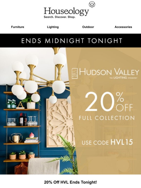20% Off Hudson Valley Ends Tonight!