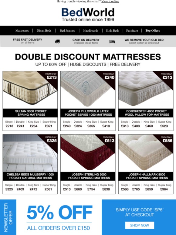 bedworld mattresses