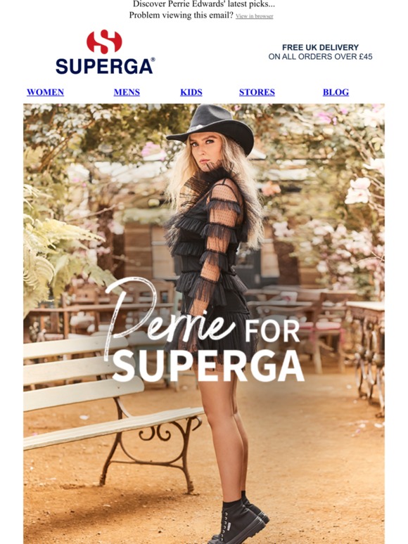 perrie for superga