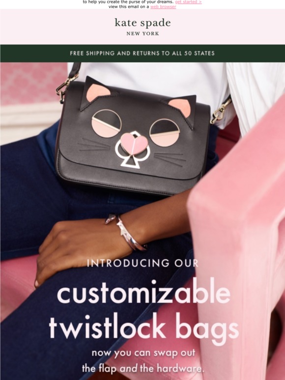 Kate spade make it mine twistlock sale