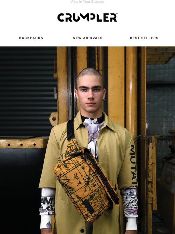 Crumpler: Meet Mr Pattern, the limited edition print | Milled