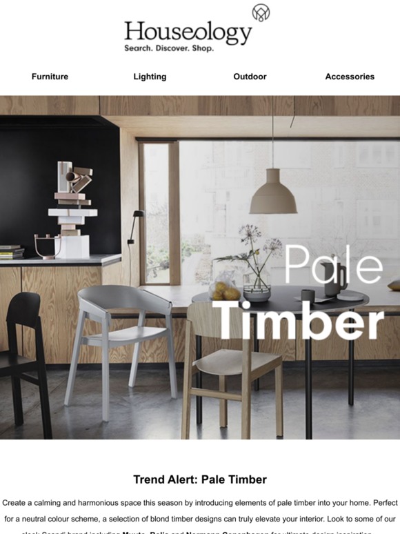 Trend Alert: Pale Timber