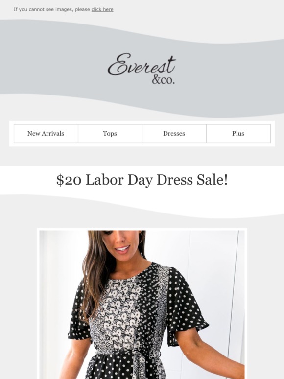 $20 Dresses - Labor Day Sale!