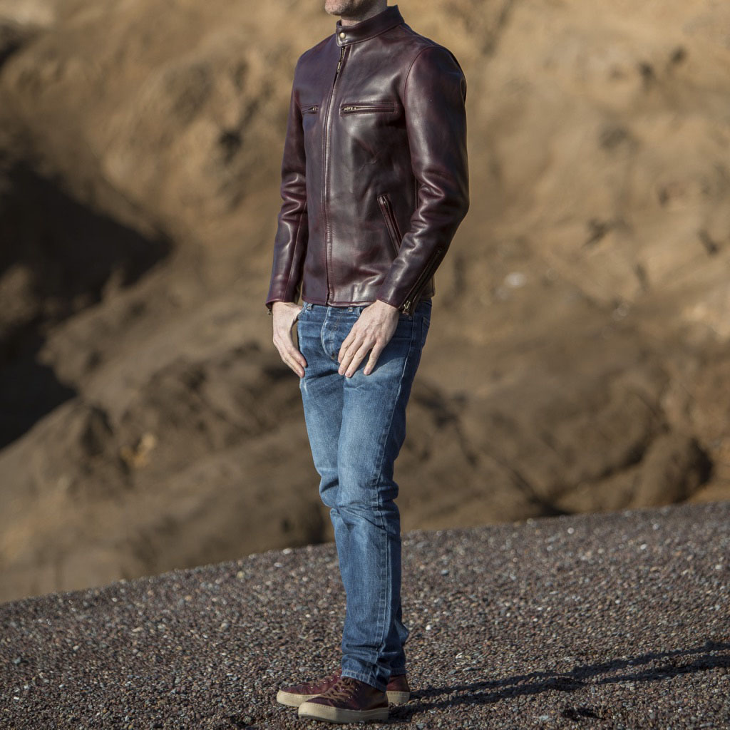 Gustin Jackets For A Lifetime L1 L3 Leather 30 Off Indigo Tees Red Fire Milled