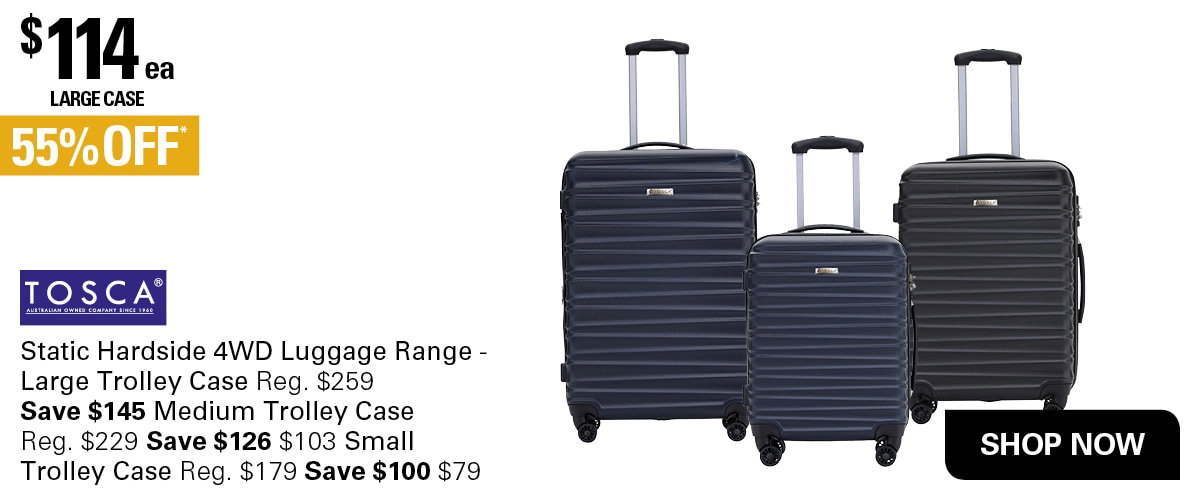 Harris Scarfe Suitcases Clearance, 53 