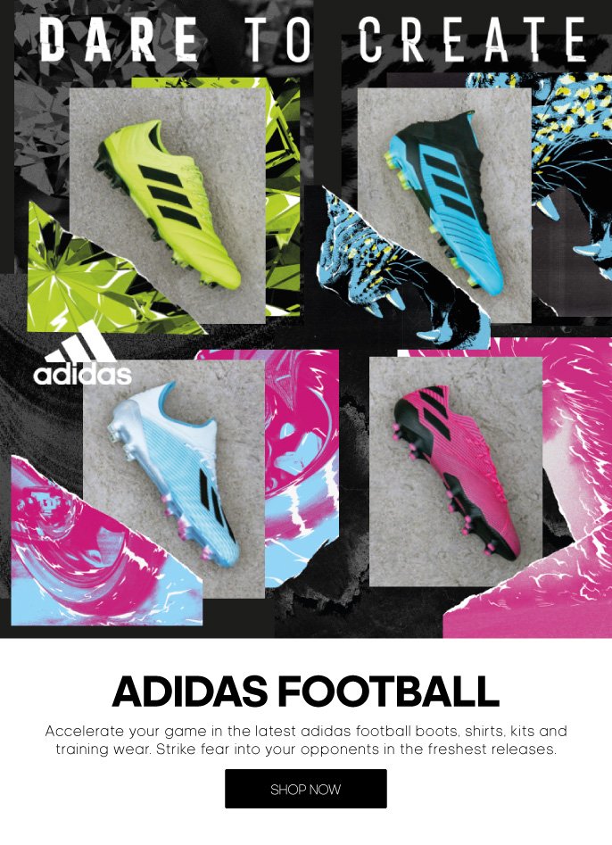 adidas football here to create