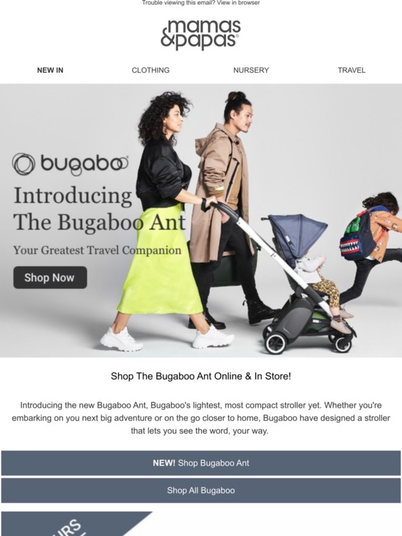 bugaboo ant mamas and papas