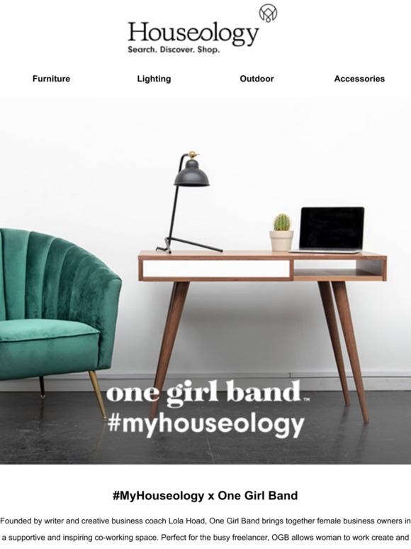 #MyHouseology x One Girl Band