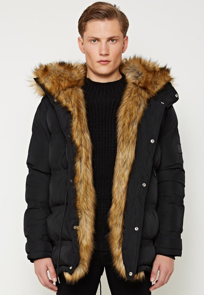 maniere de voir fur lined coat