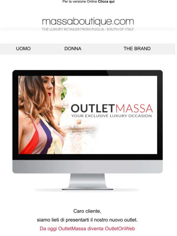 outlet massa boutique