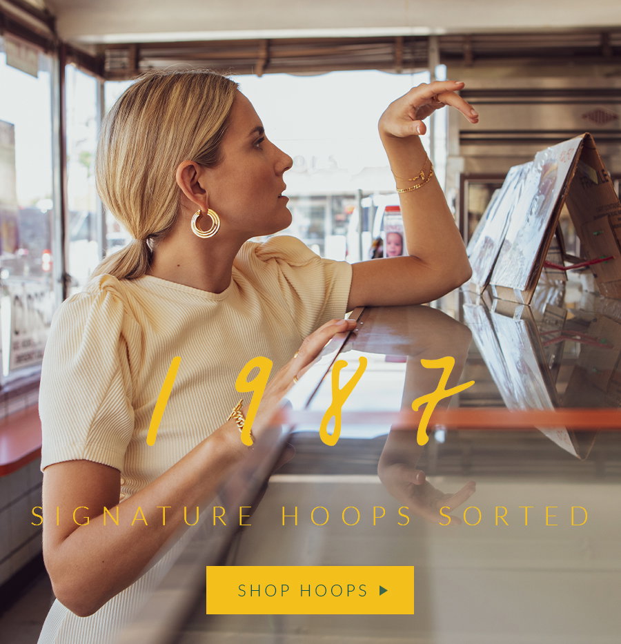 Missoma: Statement hoops right this way 