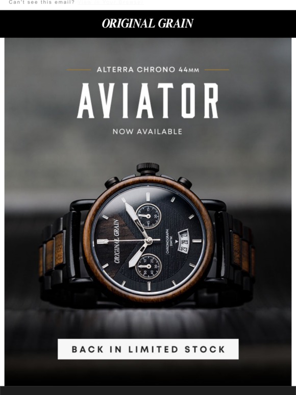 original grain aviator
