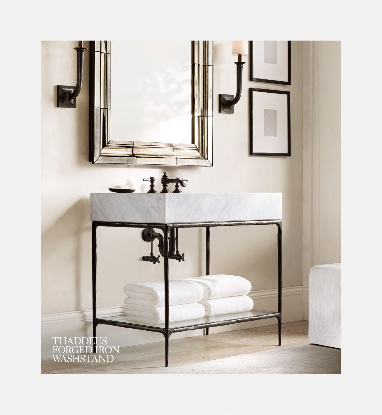 Restoration Hardware The Thaddeus Collection. Now in 3 Finishes