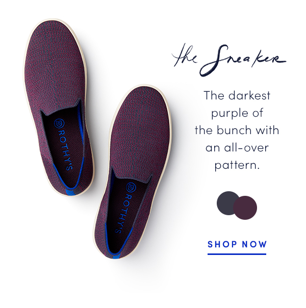 rothys fig python sneaker