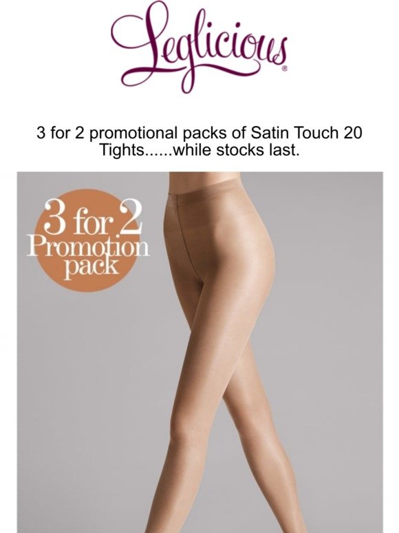 Wolford Satin Touch 20 Tights 3 For 2 Promotion 