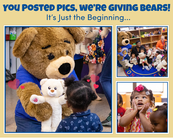 national teddy bear day build a bear 2021