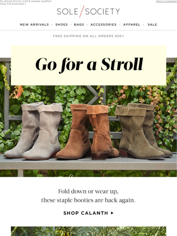 calanth slouchy bootie