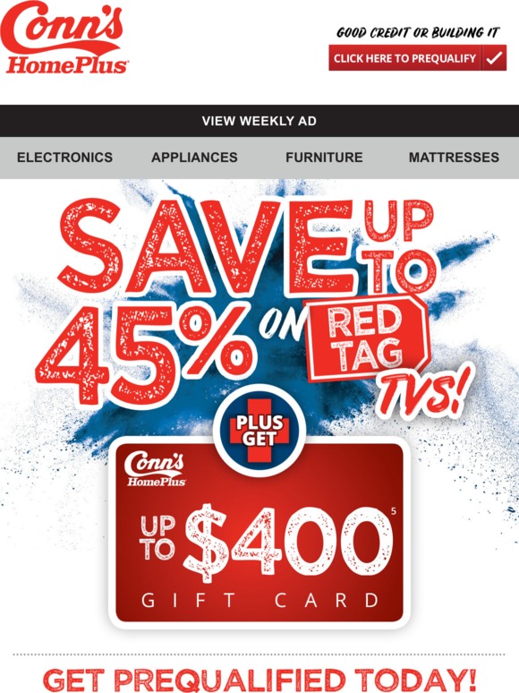 Conns Want a 400 Gift Card? Find Out How Inside... Milled