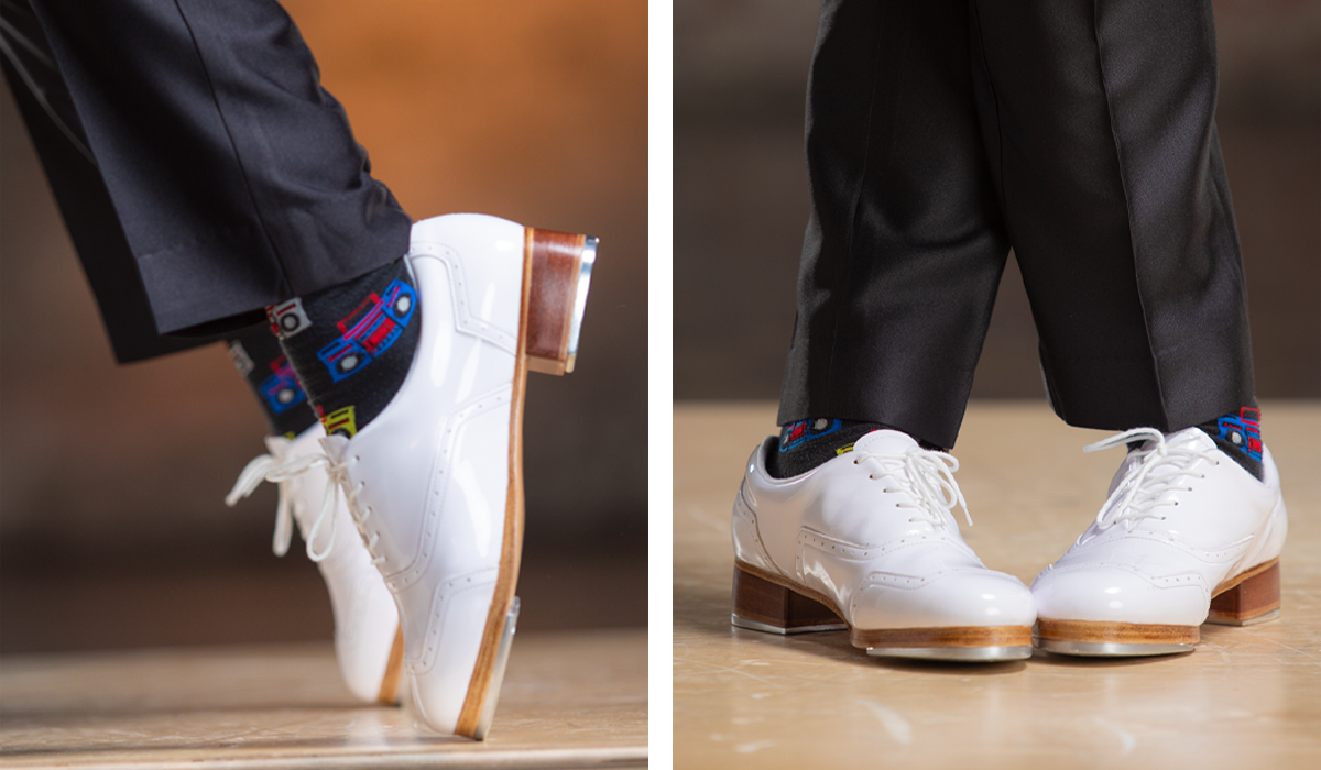 Bloch Shoes Presenting the Jason Samuels Smith Tap Shoe in white