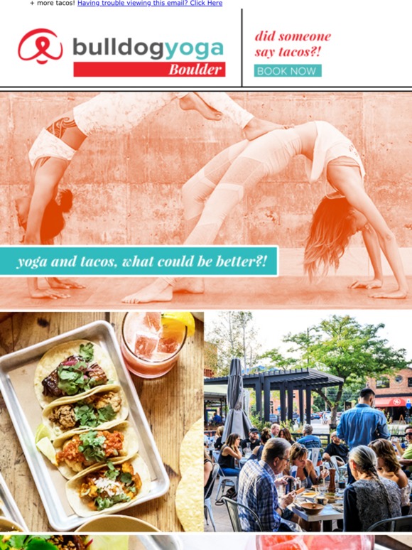 yoga now, taco later is back!
