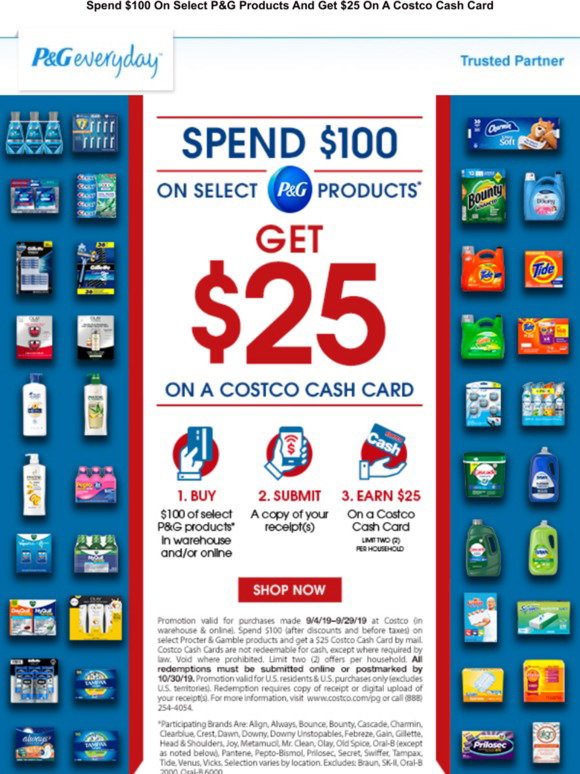 P&G Good Everyday Rewards: Spend $50, Get $15 Or spend $20, Get $5! -  Fabulessly Frugal