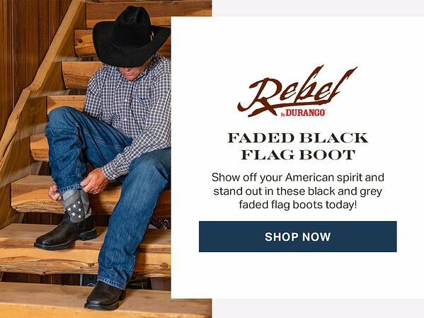 durango faded flag boots