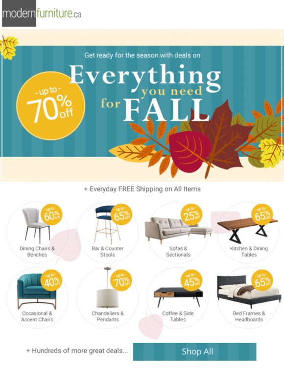 Get Ready for Fall - Up to 70% OFF!