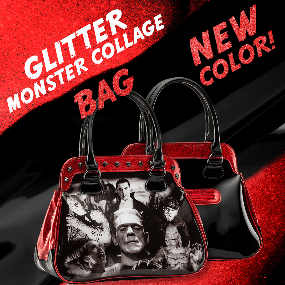 rock rebel bride of frankenstein purse