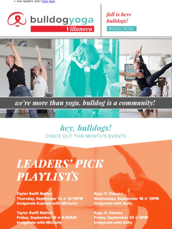 rock the block + wine + full moon yoga!