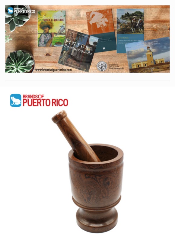 Brands of Puerto Rico: Cocina con utensilios hechos en madera por manos