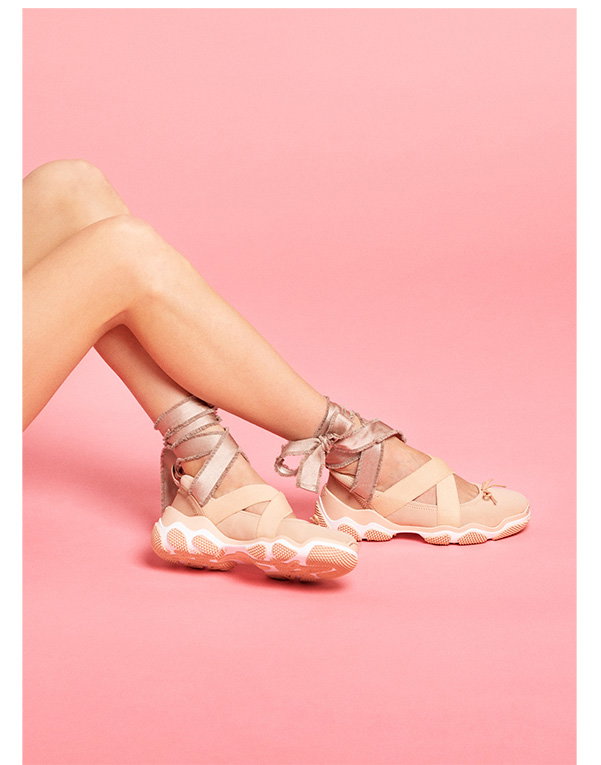 REDValentino: Ultra ballet sneakers