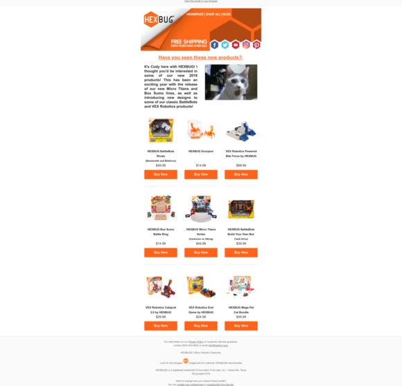 Have you checked out our 2019 HEXBUG products yet?