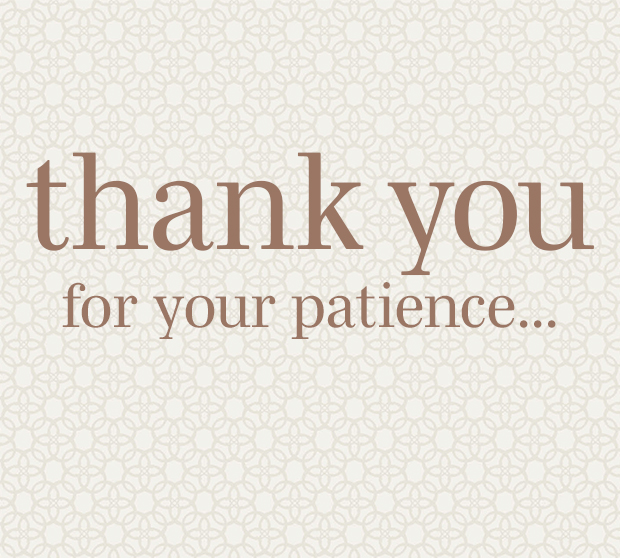 pure collection (us): Thank You For Your Patience... | Milled