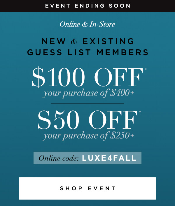 guess promo code 2019