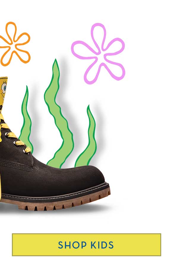 spongebob timberland collab
