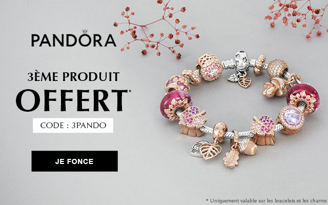 Offre pandora 2 acheté 1 offert Clearance