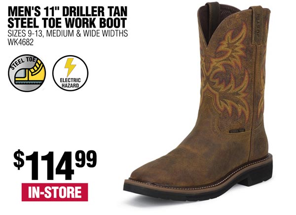 justin boots at rural king