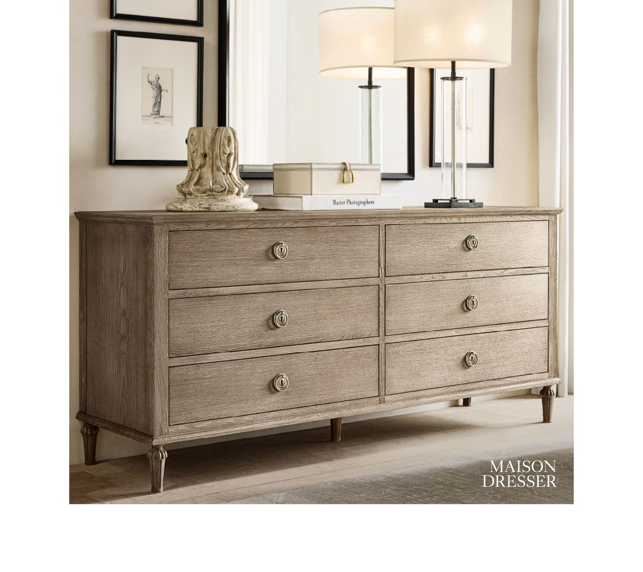 Restoration Hardware Discover the Maison Collection in Antiqued Grey