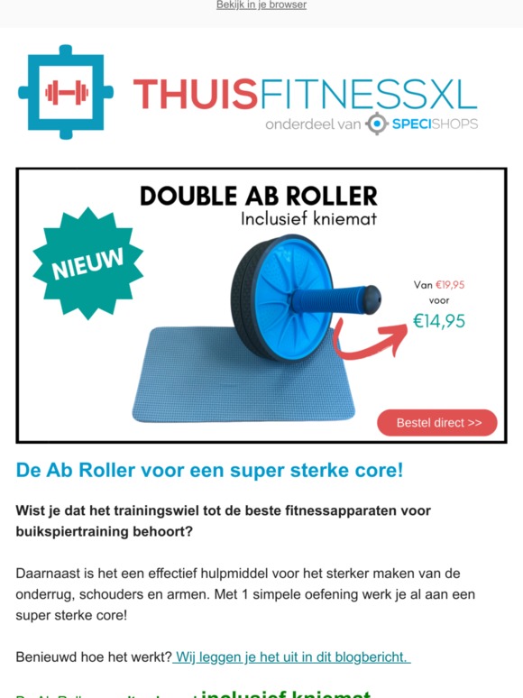 Dit heb je nodig voor een Super Sterke Core!... >> Nu in de Aanbieding!