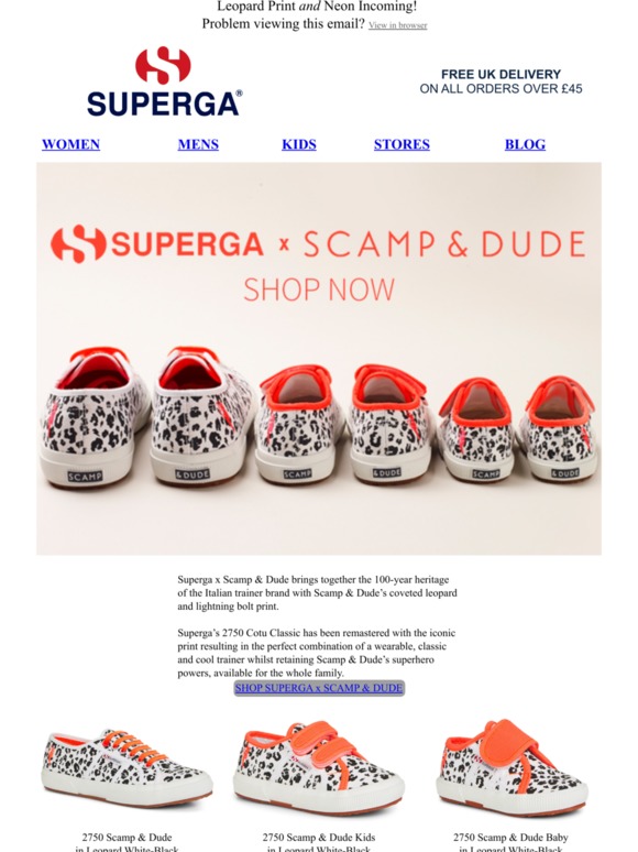 scamp and dude superga