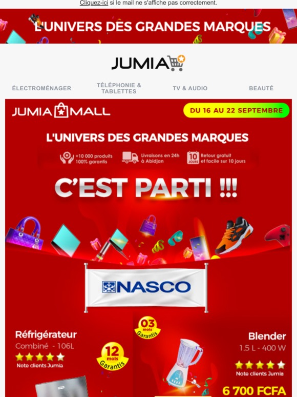 jumia.ci 😎 Jumia Mall, c'est maintenant ! Découvrez l'univers des
