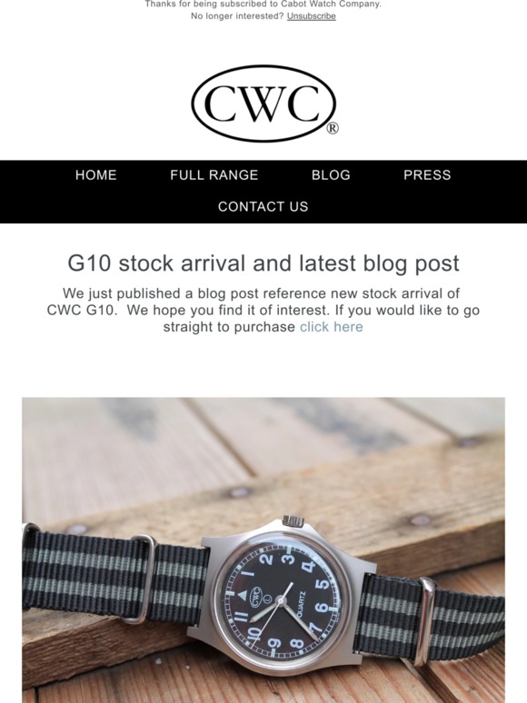 New stock of G10 just arrived