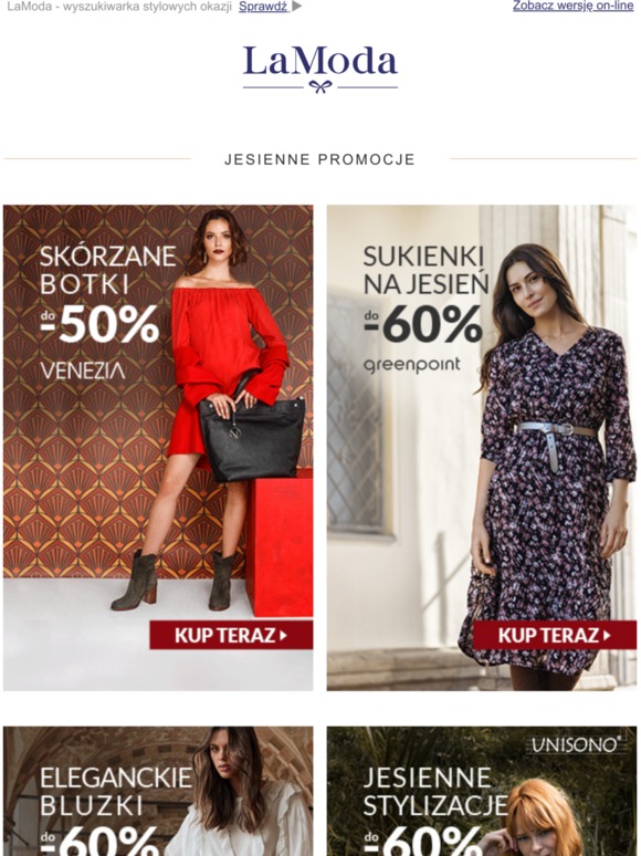 Zobacz najmodniejsze skórzane botki do -50% 😍