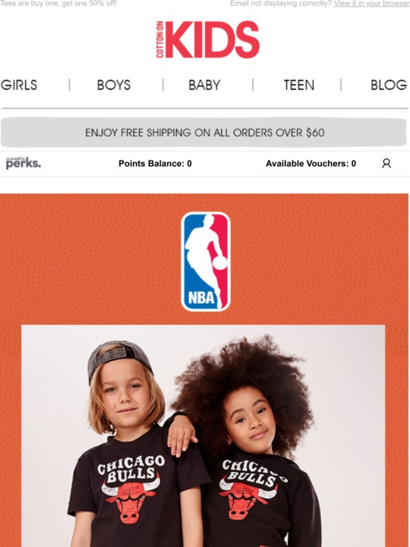 Cotton On Kids NBA has landed! 🏀 Milled